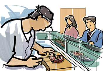 寿司屋(イメージ)