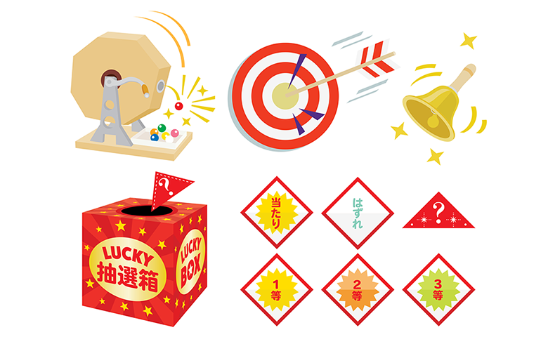 懸賞の種類や限度額は?~景品表示法から~