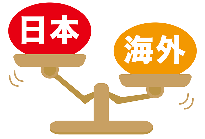 ビッグマック指数で日本と海外の物価水準を比較